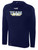 TEAM SAN DIEGO CLUB SHOOTER LONG SLEEVE HOODED TEE NAVY WHITE