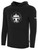 SHORELAKE SC BASICS FLEECE PULLOVER HOODIE CREST CENTER CHEST BLACK WHITE