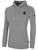 SHORELAKE SC BASICS FLEECE PULLOVER HOODIE CREST LEFT CHEST LIGHT HEATHER GREY BLACK