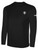 SHORELAKE SC BASICS LONG SLEEVE COTTON TEE CREST LEFT CHEST BLACK WHITE