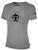 SHORELAKE SC BASICS COTTON TEE CREST CENTER CHEST LIGHT HEATHER GREY BLACK
