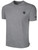 SHORELAKE SC BASICS COTTON TEE CREST LEFT CHEST LIGHT HEATHER GREY BLACK