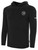 TEXAS PREMIER BASICS FLEECE PULLOVER HOODIE CREST LEFT CHEST BLACK WHITE