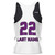 CHARLOTTE AMBUSH FH CORE REVERSIBLE LAX-FH PINNIE DARK GREY WHITE