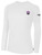 CHARLOTTE AMBUSH FH BASICS LONG SLEEVE COTTON TEE CREST LEFT CHEST WHITE BLACK