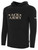 ACE VOLLEYBALL BASICS FLEECE PULLOVER HOODIE CREST CENTER CHEST BLACK WHITE