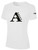 ACE VOLLEYBALL BASICS COTTON TEE CREST CENTER CHEST WHITE BLACK