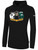 IFL FAN SHOP BASICS FLEECE PULLOVER HOODIE CREST ON WEARERS CENTER CHEST BLACK WHITE
