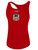 IFL FAN SHOP RACER BACK TANK RED