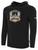IFL FAN SHOP BASICS FLEECE PULLOVER HOODIE CREST ON WEARERS CENTER CHEST BLACK WHITE