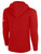 ARIZONA RATTLERS IFL BASICS FLEECE PULLOVER HOODIE CREST ON WEARERS CENTER CHEST RED WHITE