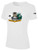 ARIZONA RATTLERS IFL BASICS COTTON T-SHIRT CREST ON WEARERS CENTER CHEST WHITE BLACK