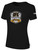 ARIZONA RATTLERS IFL BASICS COTTON T-SHIRT CREST ON WEARERS CENTER CHEST BLACK WHITE