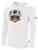 ARIZONA RATTLERS IFL BASICS FLEECE PULLOVER HOODIE CREST ON WEARERS CENTER CHEST WHITE BLACK