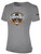 ARIZONA RATTLERS IFL BASICS COTTON T-SHIRT CREST ON WEARERS CENTER CHEST LIGHT HEATHER GREY BLACK