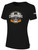 ARIZONA RATTLERS IFL BASICS COTTON T-SHIRT CREST ON WEARERS CENTER CHEST BLACK WHITE
