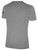 GREEN BAY BLIZZARD BASICS COTTON T-SHIRT CREST ON WEARERS CENTER CHEST LIGHT HEATHER GREY BLACK