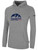 COLORADO UNITED BASICS FLEECE PULLOVER HOODIE TEAM CREST ON WEARERS CENTER CHEST LIGHT HEATHER GREY BLACK
