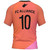FC ALLIANCE MADISON SHORT SLEEVE TRAINING TOP BRIGHT PINK TEAM ORANGE BLACK