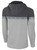 VIRGINIA RUSH SPECIAL EDITION COLOR BLOCKED PULLOVER HOODIE LIGHT HEATHER GREY
