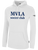 MVLA BASICS FLEECE PULLOVER HOODIE WHITE BLACK