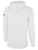 USASA BASICS LARGE LOGO PULLOVER FLEECE HOODIE CENTER FRONT: USASA CREST WHITE BLACK