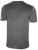 USASA LARGE LOGO BASICS COTTON SHORT SLEEVE T-SHIRT CENTER FRONT: USASA CREST DARK HEATHER GREY WHITE