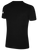 USASA LARGE LOGO BASICS COTTON SHORT SLEEVE T-SHIRT CENTER FRONT: USASA CREST BLACK WHITE