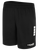 USASA UPTOWN TRAINING SHORTS BLACK WHITE