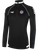 USASA UPTOWN 1/4 ZIP TRAINING TOP BLACK WHITE