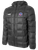 USASA BASICS LIGHT WEIGHT JACKET DARK HEATHER GREY WHITE