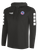 USASA BASICS I HOODED TRAINING TOP DARK HEATHER GREY WHITE