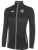 USASA BASICS I FULL ZIP TRAINING JACKET DARK HEATHER GREY WHITE