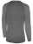 USASA BASICS II LONG SLEEVE TRAINING JERSEY W/ MESH BACK DARK HEATHER GREY WHITE