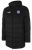 USASA BASICS STADIUM COAT BLACK WHITE