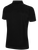 USASA CLASSICS POLY  POLO BLACK WHITE