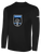 AUBURN SC BASICS COTTON LONG SLEEVE T-SHIRT CENTER FRONT: AUBURN SC CREST BLACK WHITE