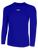 AUBURN SC  LONG SLEEVE PERFORMANCE TOP ROYAL BLUE