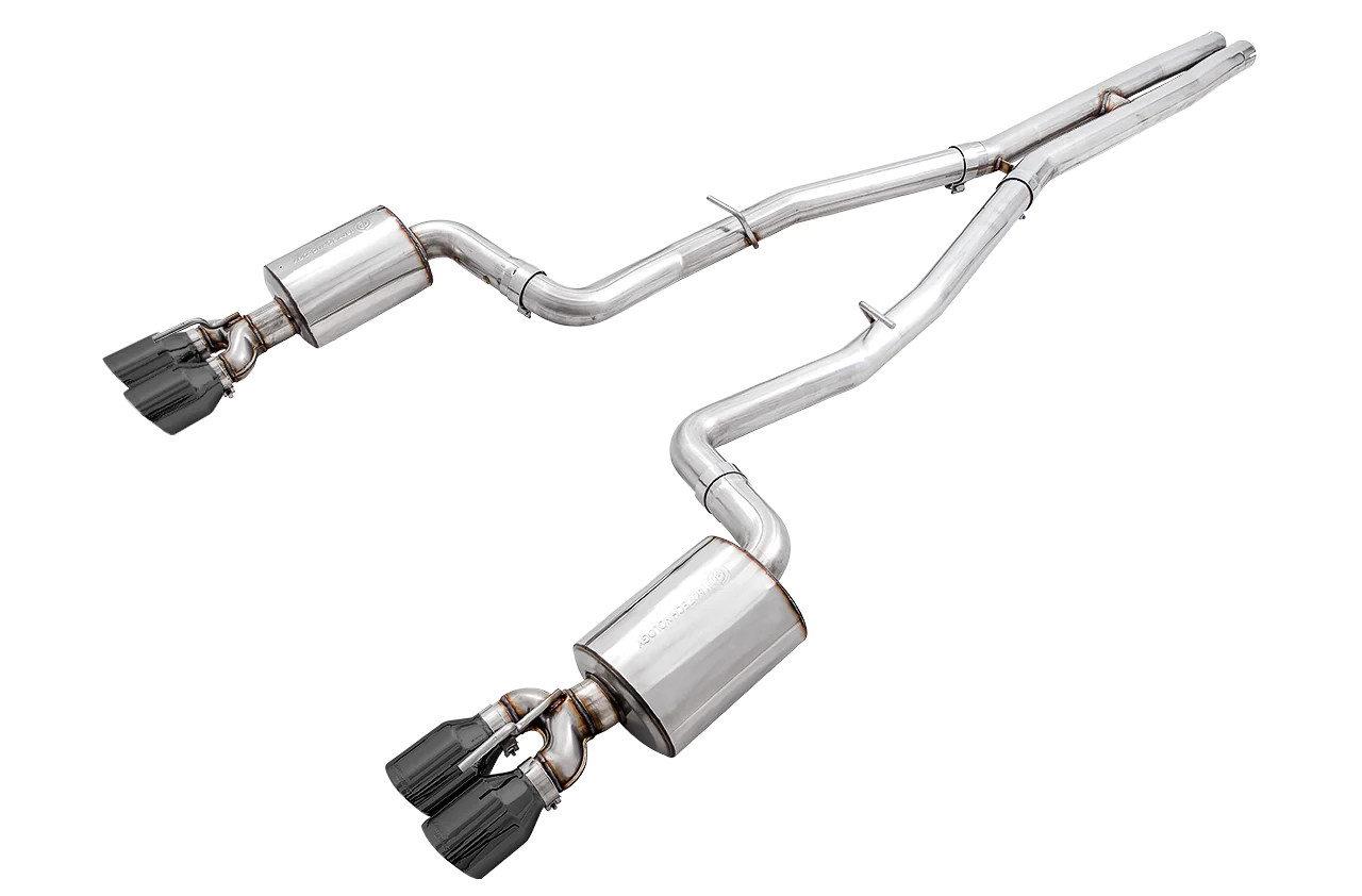 CLOSEOUT* AWE 3015-43154 Touring Edition Exhaust Diamond Black
