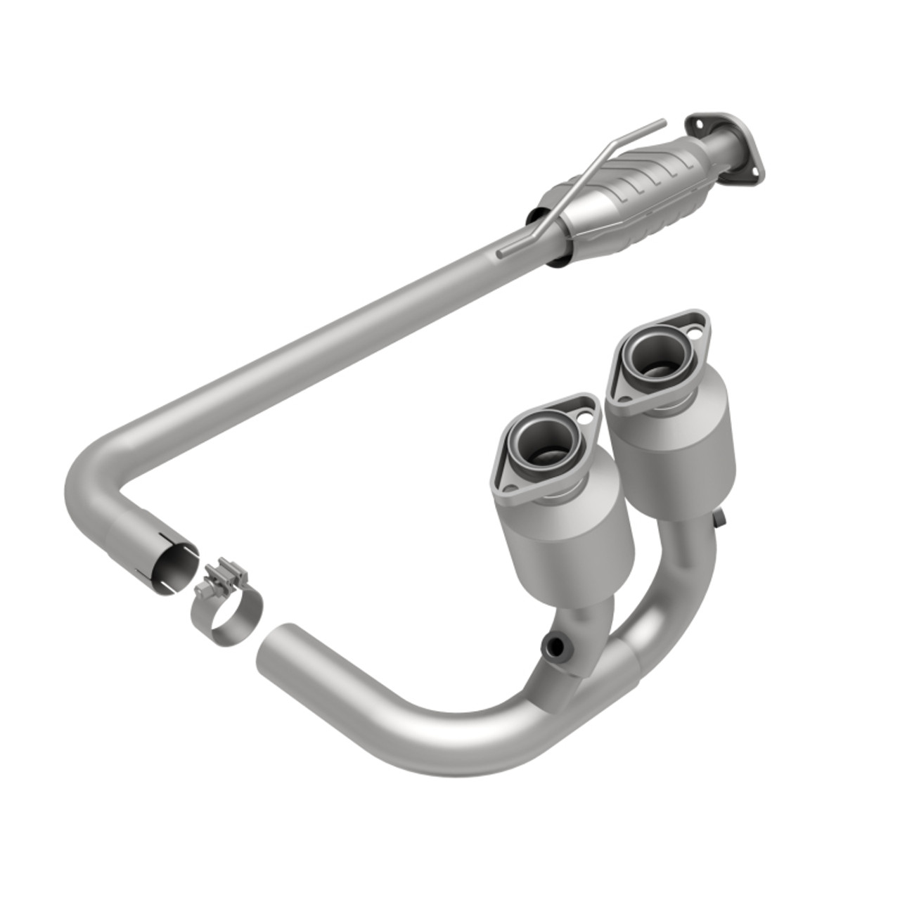 MagnaFlow Jeep Wrangler HM Grade Federal / EPA Compliant Direct-Fit  Catalytic Converter for 04-06 Jeep Wrangler TJ & Unlimited 4.0L - 93649