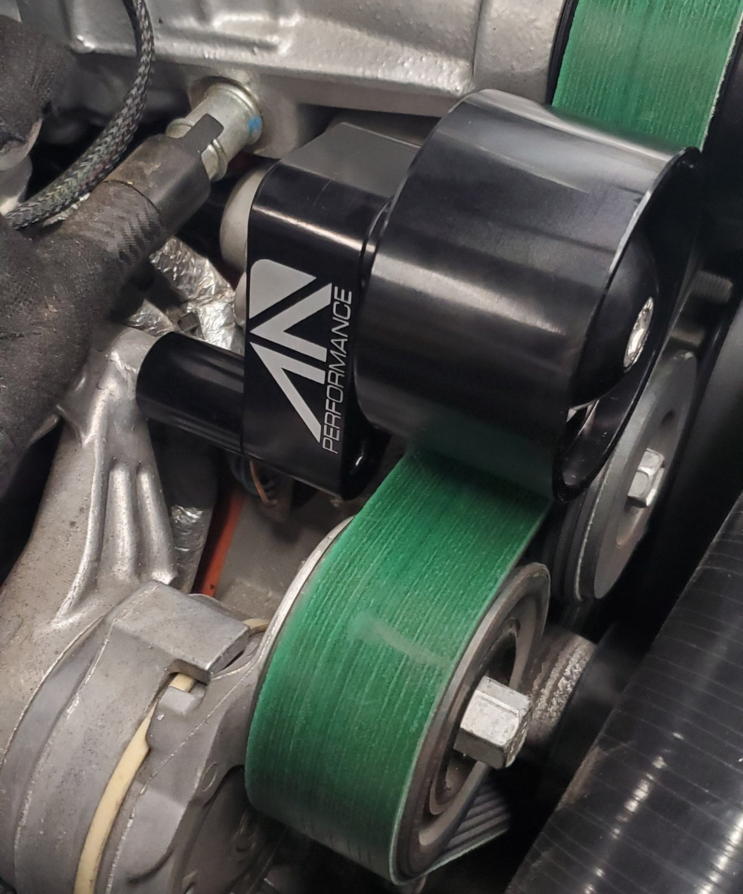 AAD Performance Adjustable Idler Pulley for 1523 Challenger, Charger