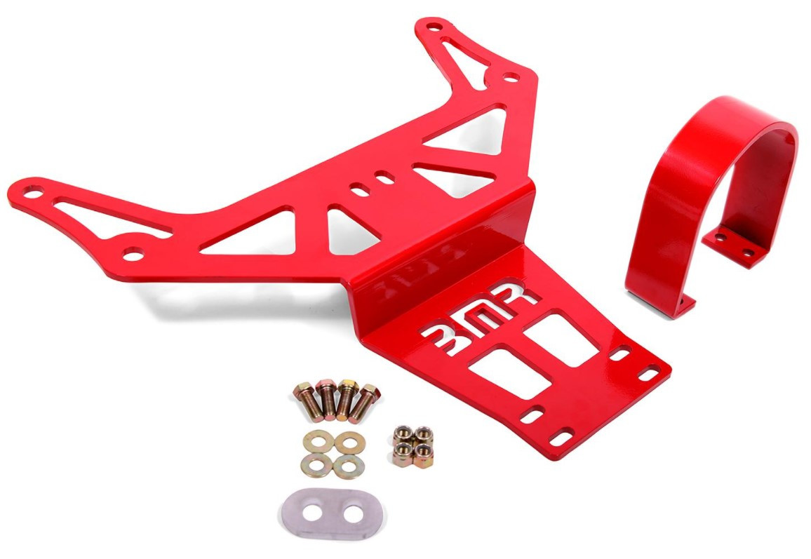 BMR DSL111R Driveshaft Safety Loop Red for 15-23 Demon, Challenger