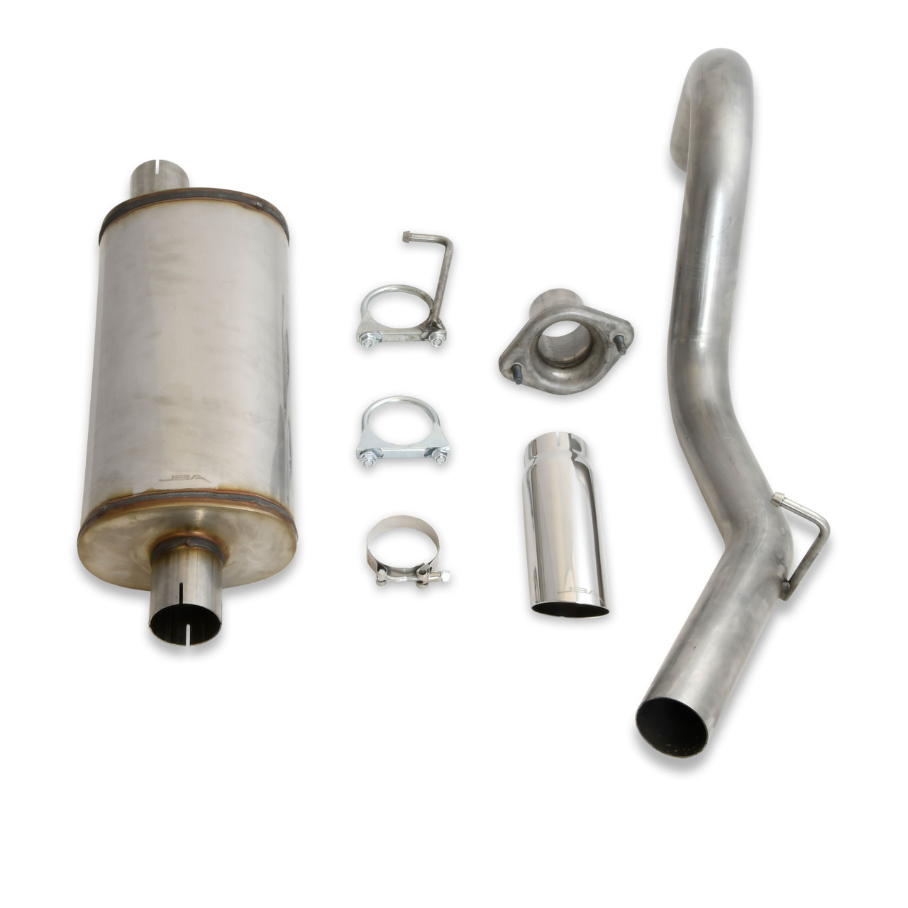JBA Performance Exhaust 304 Stainless Steel Exhaust System for 00-06 Jeep  Wrangler TJ //