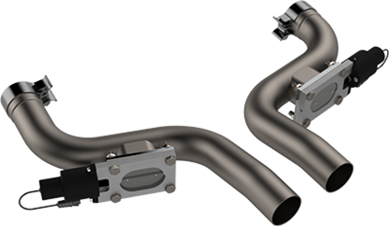 QTP 530115 Aggressor Cutout Pipes for 15-23 Challenger