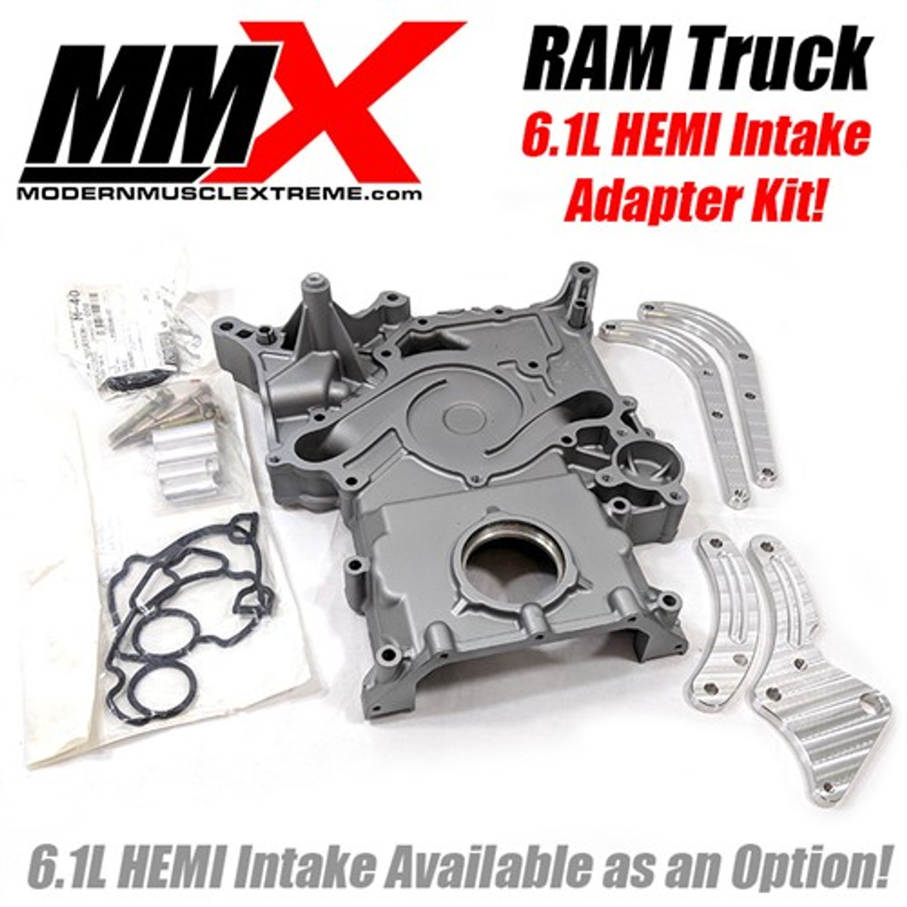 MMX 6.1L HEMI Intake Adapter Kit for 03-08 Dodge Ram 5.7L MMX-RAM-