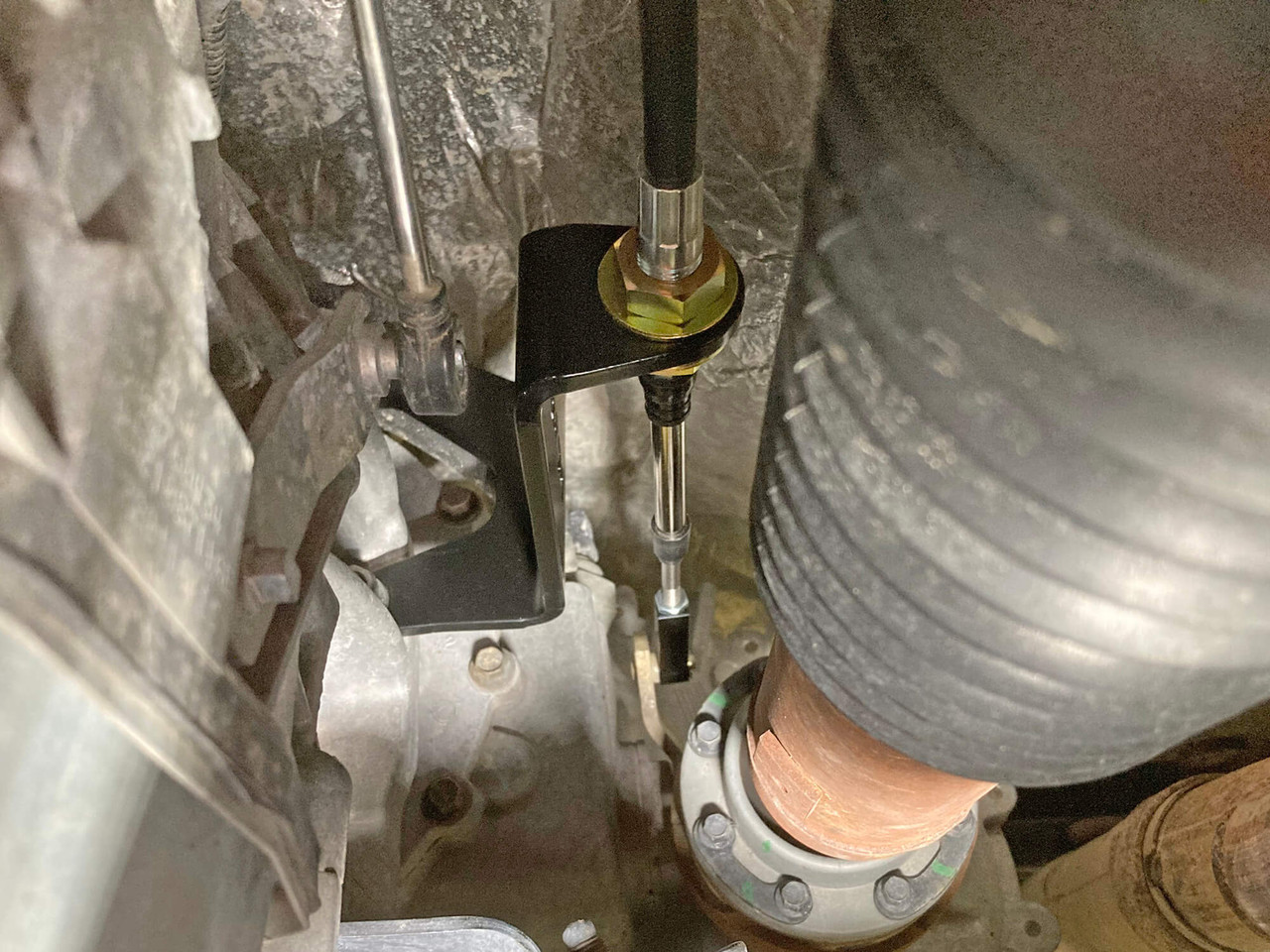 B&M Heavy Duty Transfer Case Shifter Cable for 0718 Jeep Wrangler JK & Unlimited JK 80899