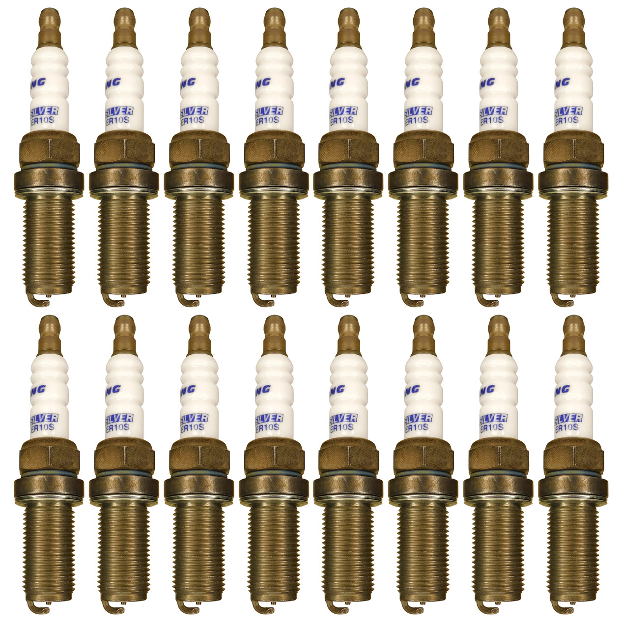 Eri　10/23 Brisk ER10S Silver Racing Spark Plug Set Heat Range 10 Non