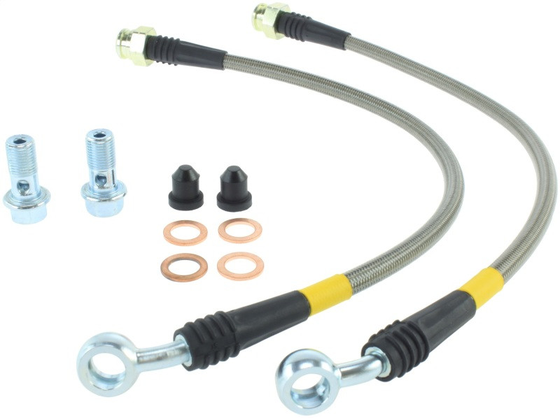 StopTech 950.58500 Stainless Steel Braided Brake Lines Rear for 11