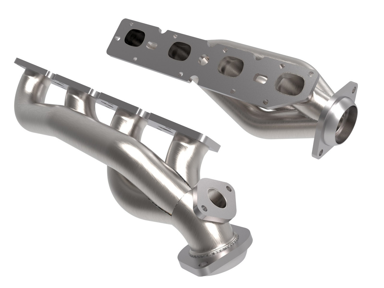 aFe 48-36804-HC Twisted Steel 304 Stainless Steel Header w/ Cat