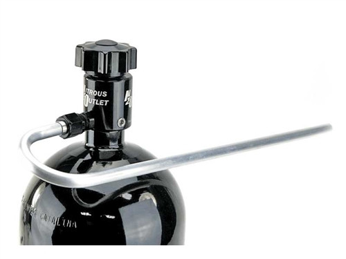 Nitrous Outlet 0035020 180 Blow Down Tube Black Fitting